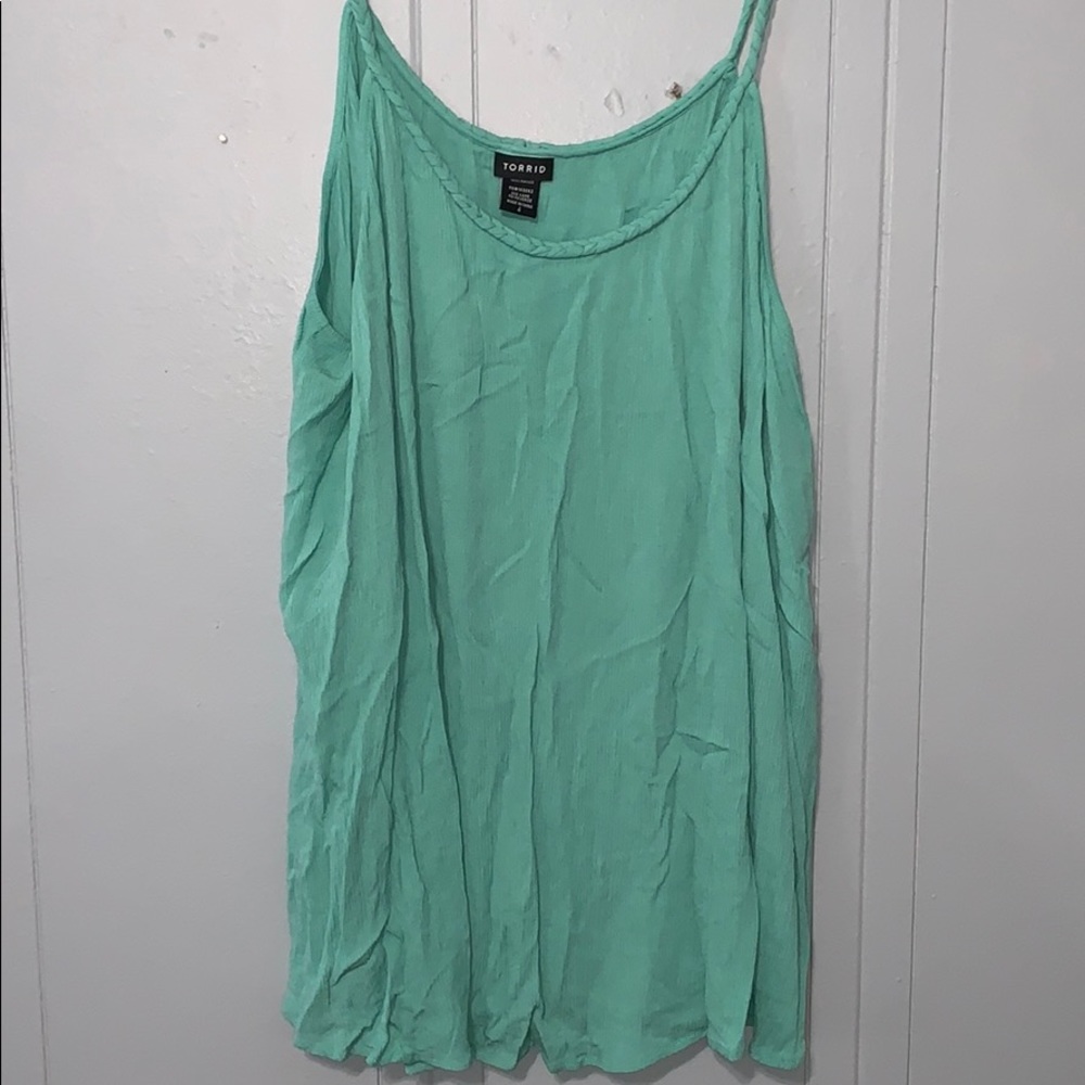 Torrid 4. Sleeveless blouse.